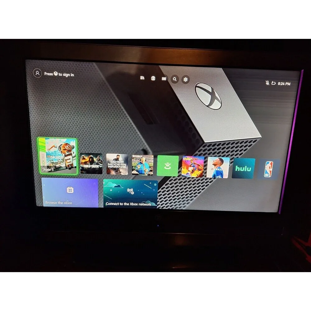 Microsoft Xbox One X Console 1TB 1787 BUNDLE 2 Controllers, Power Cords, 5 Games